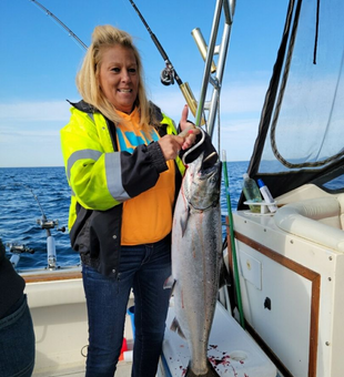 Legendary fishing, Lake Michigan style!